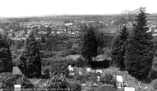 Photo of Thundersley, View From Churchyard c.1955