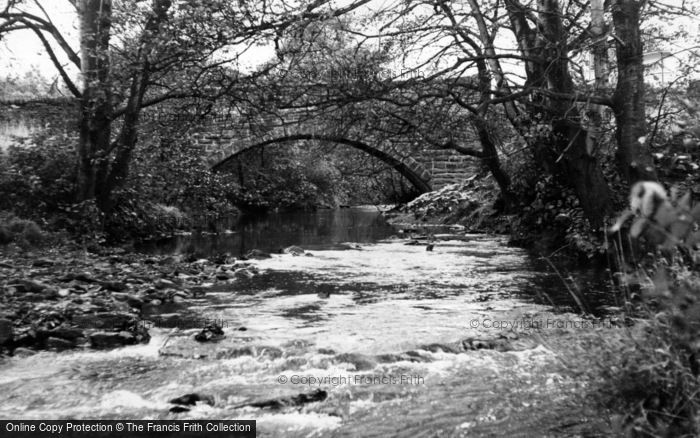 Photo of Thurgoland, Bridge And River c.1955