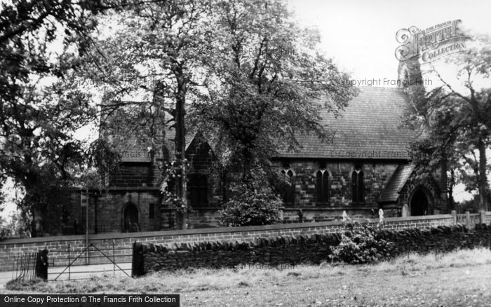 Photo of Thurgoland, The Church c.1955