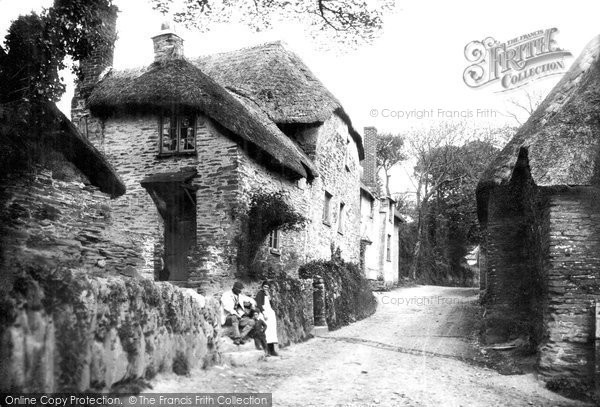 Photo of Thurlestone, Cottages 1890