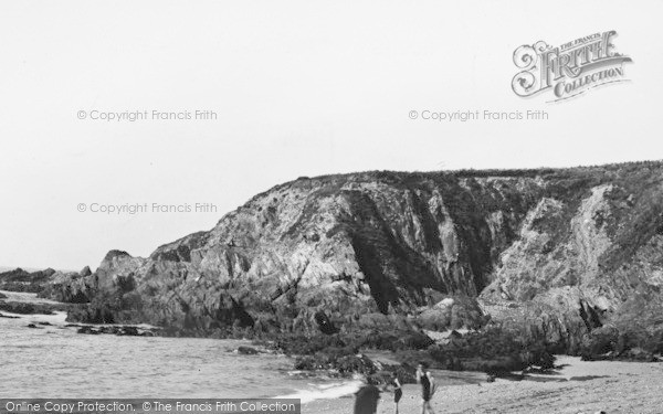Photo of Thurlestone, Leys Foot Beach And Rocks c.1935