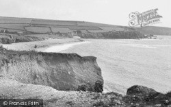 The Beach From West c.1955, Thurlestone