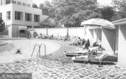 The Pool, Thurlestone Hotel c.1965, Thurlestone