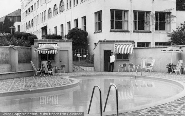 Photo of Thurlestone, The Swimming Pool, Thurlestone Hotel c.1960