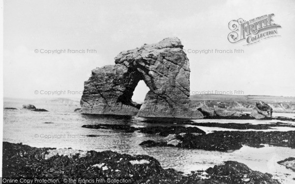 Photo of Thurlestone, The Thurle Rock c.1935
