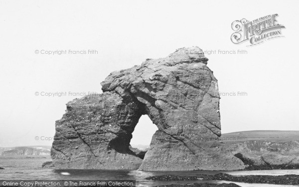 Photo of Thurlestone, Thurlestone Rock c.1935