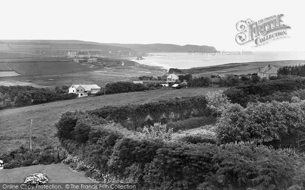 Photo of Thurlestone, View From Thurlestone Hotel 1925