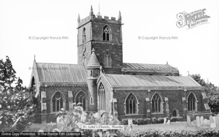 Photo of Thurnby, St Luke's Church c.1960