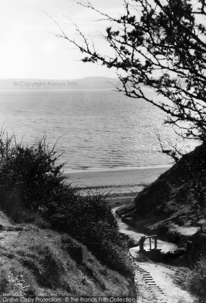 Photo of Thurstaston, Beach Path c1955