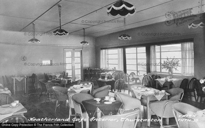 Photo of Thurstaston, Heatherland Cafe Interior c.1955