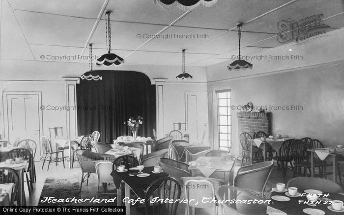 Photo of Thurstaston, Heatherland Cafe Interior c.1960