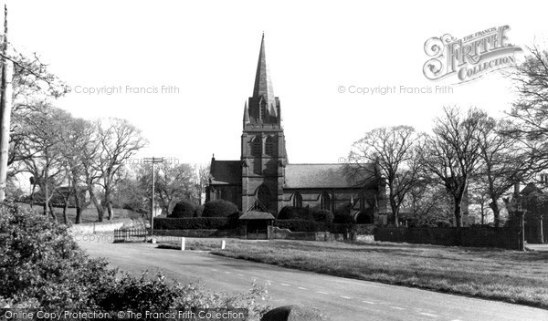 Photo of Thurstaston, St Bartholomew's Church c1955