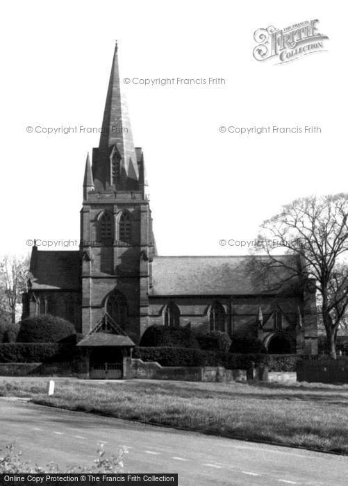 Photo of Thurstaston, St Bartholomew's Church c.1955