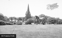 St Bartholomew's Church c.1957, Thurstaston