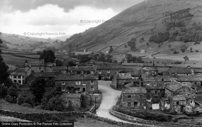 Photo of Thwaite, The Village c.1955