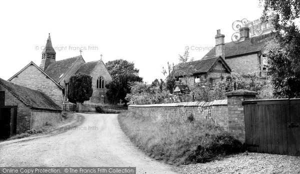 Photo of Tibberton, Approach To The Church c.1960
