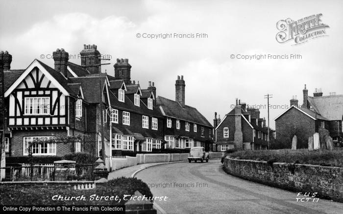 Photo of Ticehurst, Church Street c.1955
