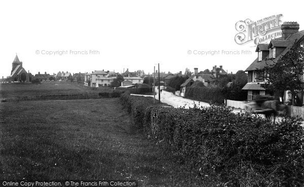 Photo of Ticehurst, from east 1903