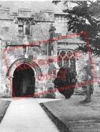 The Church Porch c.1950, Ticehurst