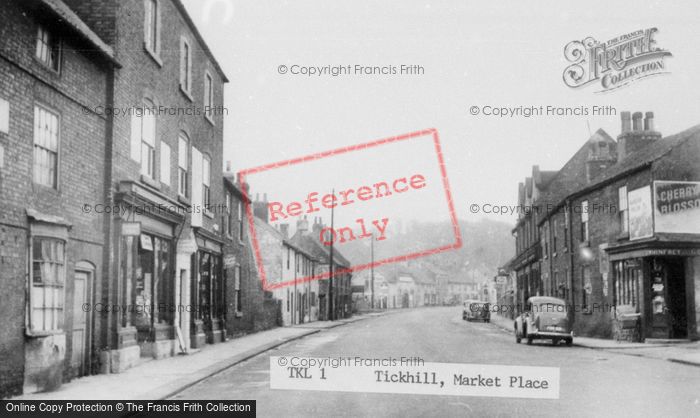 Photo of Tickhill, Market Place c.1955