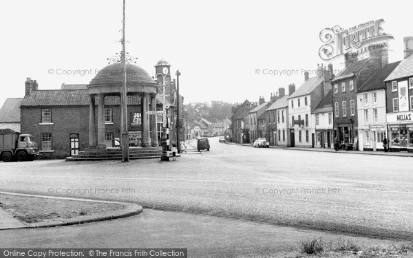 Photo of Tickhill, Market Place c.1960