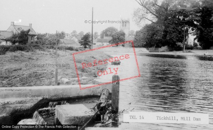 Photo of Tickhill, Mill Dam c.1960