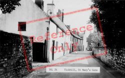 St Mary's Gate c.1965, Tickhill