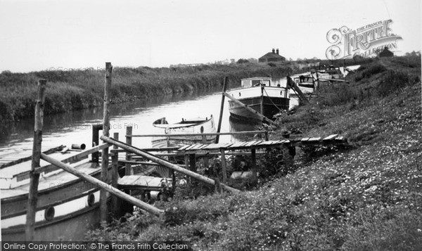 Photo of Tickton, River Hull c.1955