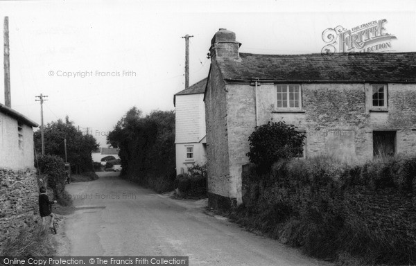 Photo of Tideford, Cross c.1960