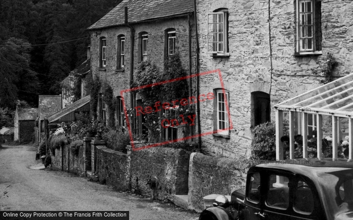 Photo of Tideford, The Village c.1950