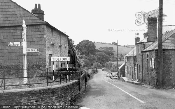 Photo of Tideford, the Village c1960