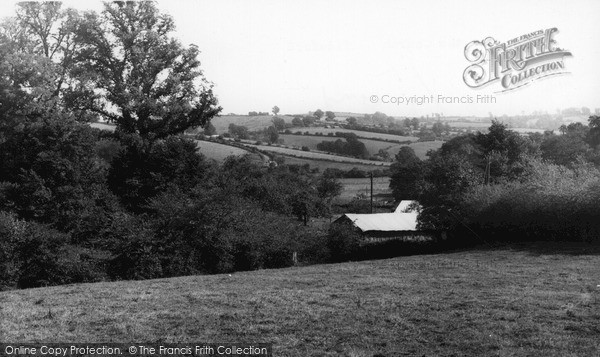 Photo of Tideford, View From The Church c.1960
