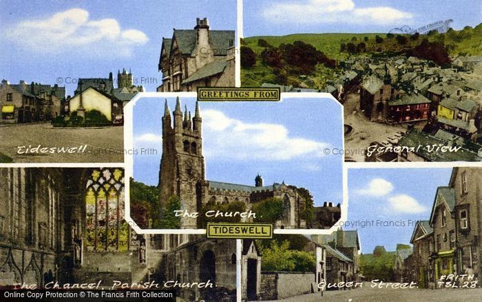 Photo of Tideswell, Composite c.1960