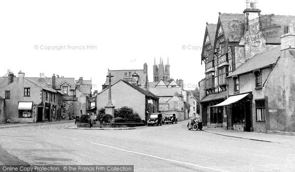 Photo of Tideswell, Entrance To Church Street And Queen Street c.1950