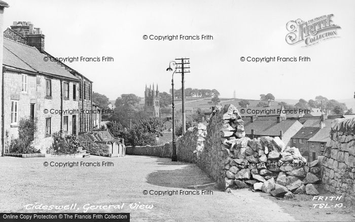 Photo of Tideswell, General View c.1955