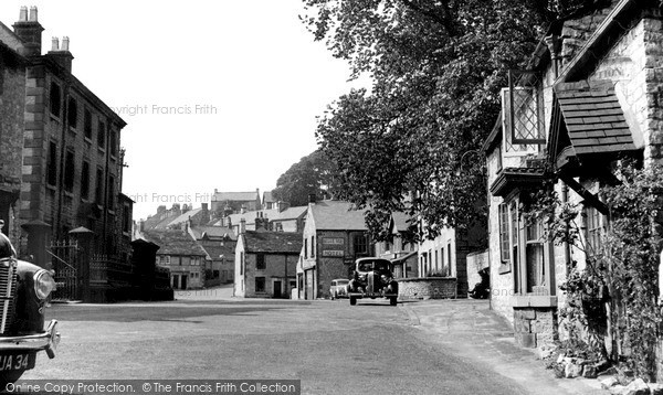 Photo of Tideswell, Market Square c.1955