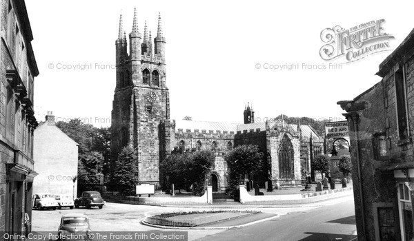Photo of Tideswell, St John The Baptist Church c.1960