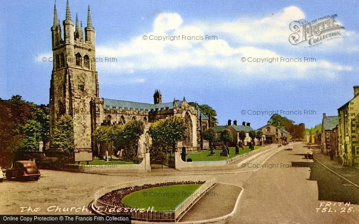 Photo of Tideswell, St John The Baptist's Church c.1960