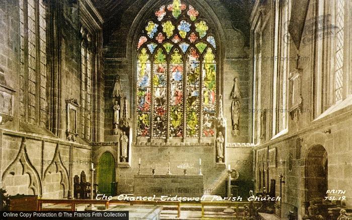 Photo of Tideswell, The Chancel, The Parish Church c.1960