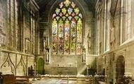 The Chancel, The Parish Church c.1960, Tideswell