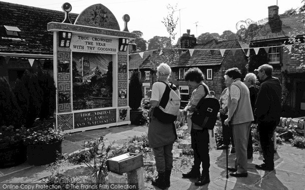 Photo of Tideswell, Well Dressing 2000