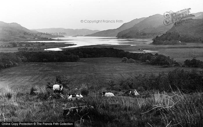 Photo of Tighnabruaich, Loch Riddon With Arran Peaks c.1935