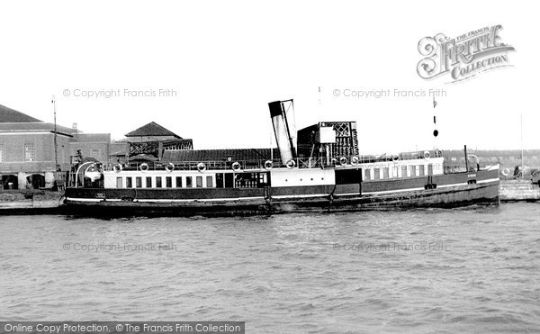 Photo of Tilbury, The Ferry c.1955