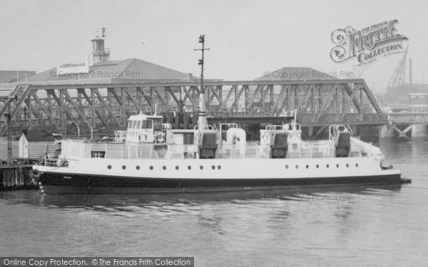 Photo of Tilbury, The Ferry c.1960