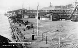 The Ferry Landing Stage c.1955, Tilbury