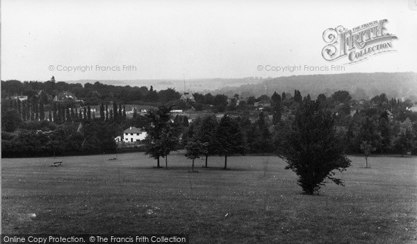 Photo of Tilehurst, View From Aurthur Newbery Park c.1960