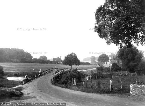Photo of Tilford, The Green And Bridge 1932