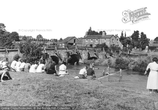 Photo of Tilford, The River Wey c.1955