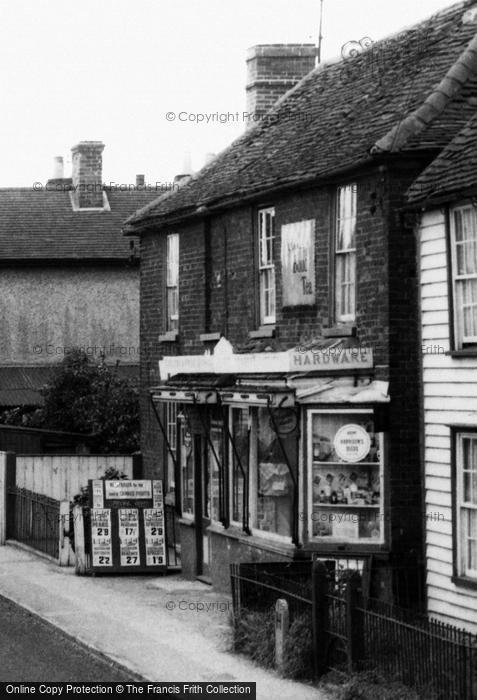 Photo of Tillingham, A Shop In South Street c.1965