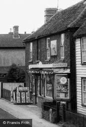 A Shop In South Street c.1965, Tillingham